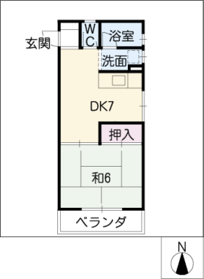 今井コーポ 1階