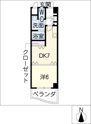 名駅・ドットマンション 5階