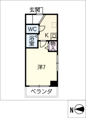 イヅミマンション 2階