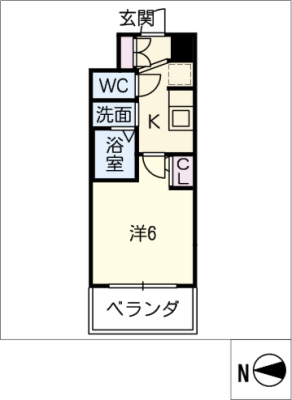 ｴｽﾃﾑｺｰﾄ名古屋新栄ｱｸｼｽ 2階