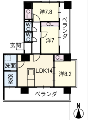 さくらHILLS NAGOYA WEST 12階