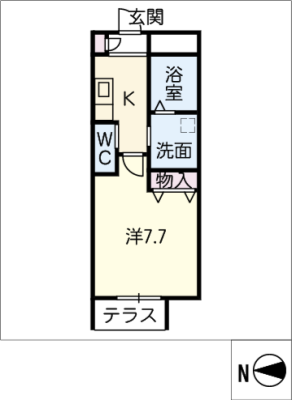 Ｍａｉｓｏｎ西高蔵Ｗｅｓｔ 1階