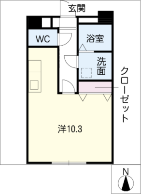 ドエル勝川 4階