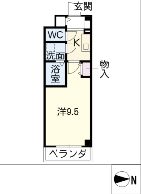 ベルフォーレ永覚 1階