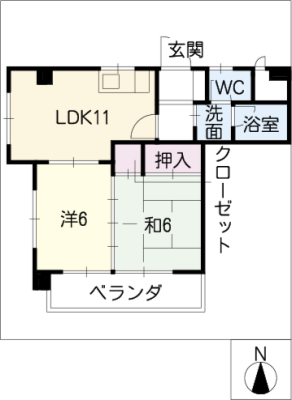 ザ・モーク桜山 6階