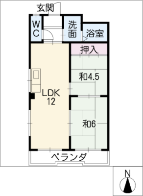 レインボー桜井 1階