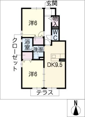 サニーコートKAZAKOE 1階