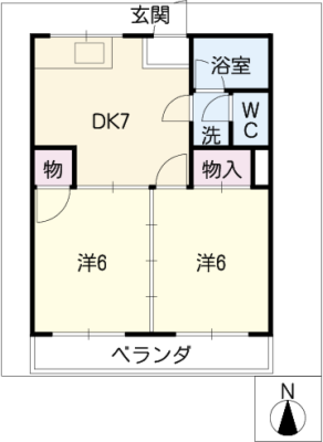 松野マンション 4階