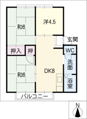 コンフォート東大垣 2階