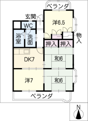 野田マンション 4階