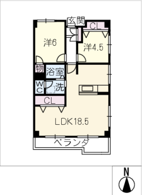 パピヨンヤシロ 3階