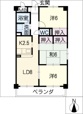メゾン新井 3階