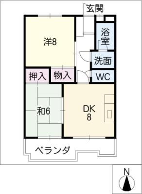 藤本コーポ 1階