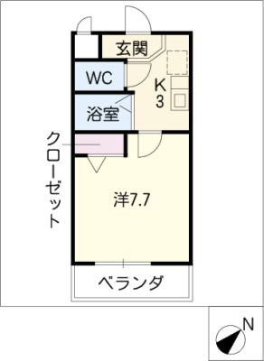 メゾンボー隅田Ⅱ 1階