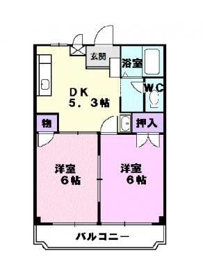 パークサイド・タカクワ 2階