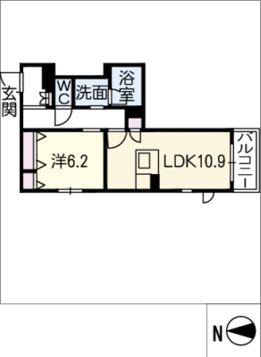 シャーメゾン徳倉 2階