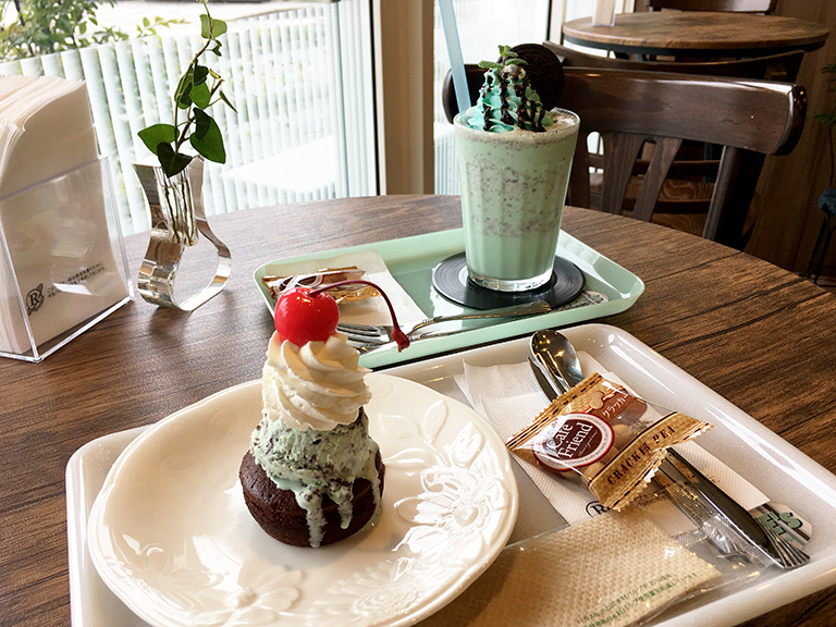 一年中チョコミントを食べていたい…！そんなチョコミン党さんは江南駅