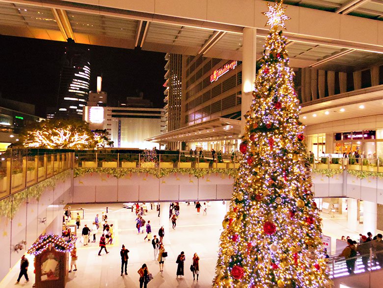 クリスマス目前 名古屋駅 Jrゲートタワー 周辺のイルミネーション フォトスポット 中村区の住みやすさを紹介 住む街なび