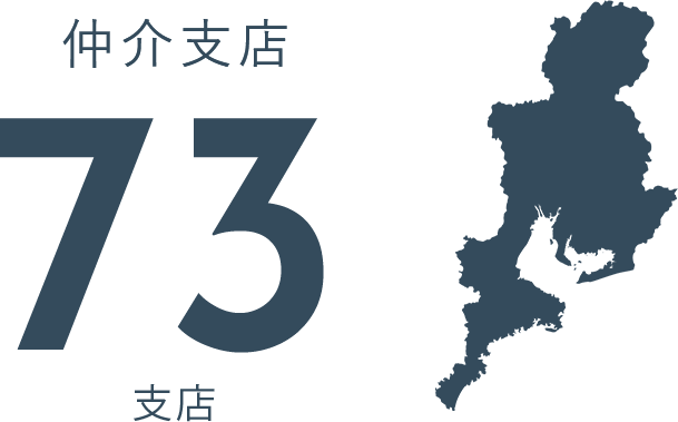 仲介支店 73 支店