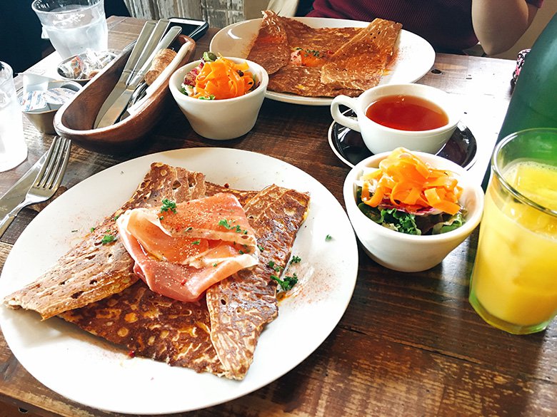 熱田神宮近くにあるおしゃれなお店「Kitica(キチカ)」の、カリッと香ばしいガレットは絶品です❤