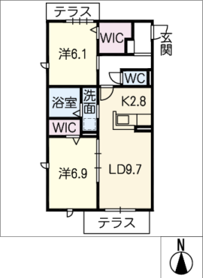 コンフォート相生山 1階