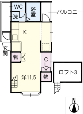 コーポほら貝 2階