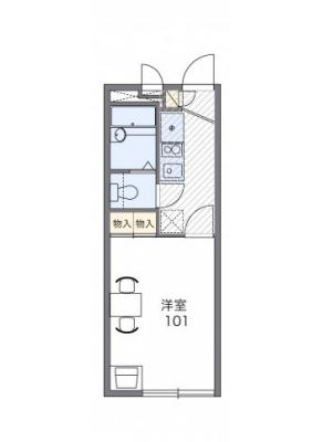 レオパレスアイティー笹原 1階