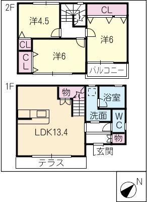 藤塚の家 2階