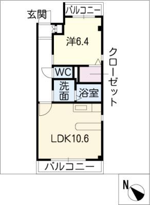 ヴェルジェ 2階