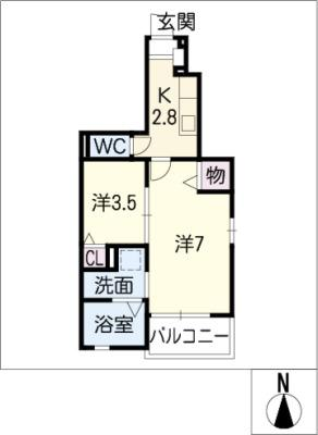 ロイヤルコート．花ノ木 1階