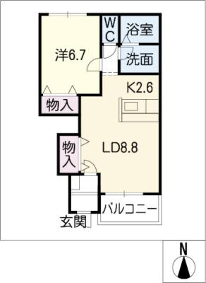 メゾン・ユタカ 1階