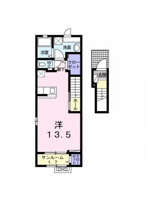 パークサイド白土Ⅱ 2階