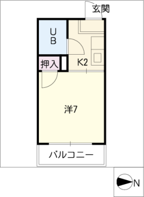 フォーブル沖田 1階