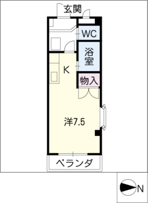 山田ハイツ 2階