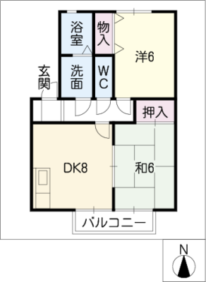 ハマハイツ第６　Ａ棟