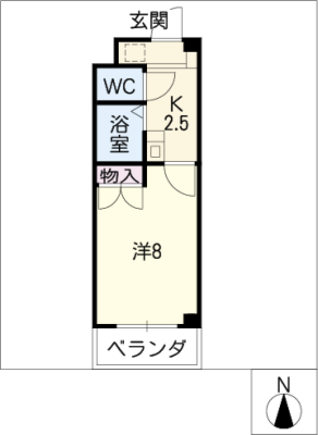 グリーンコーポ千成 1階