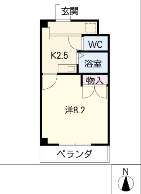 アムール塩池Ⅱ 2階