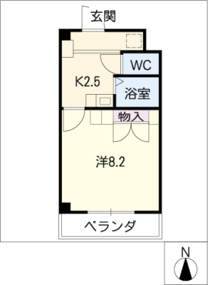 アムール塩池Ⅱ 1階