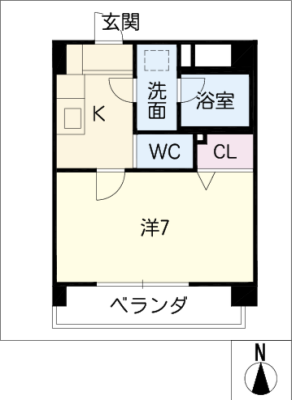 アーバンハイツコメット 3階