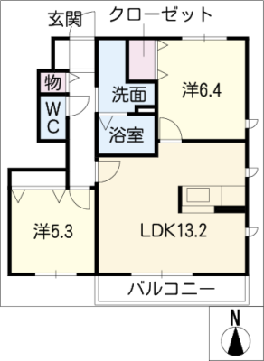 シャーメゾンＪ 1階