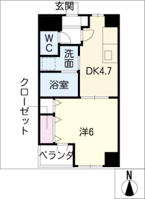 カーサナカムラ 2階