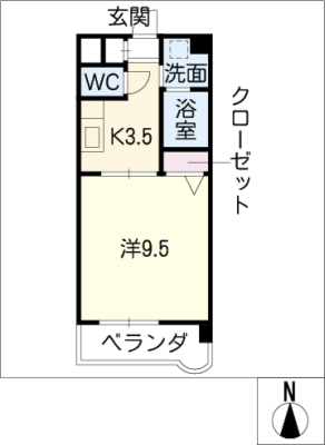 アベニールＭ 2階