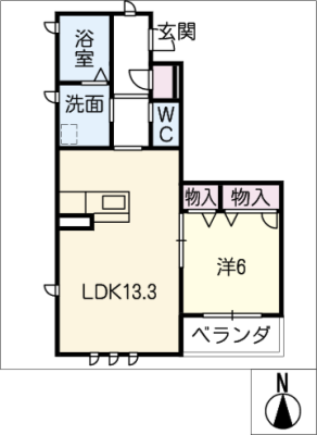 エスペランザ長筬 2階