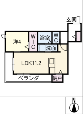 オークレール中村公園 3階