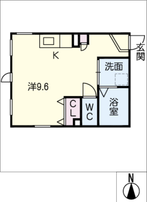 ＡＲＫ岩塚駅南Ａ棟 2階