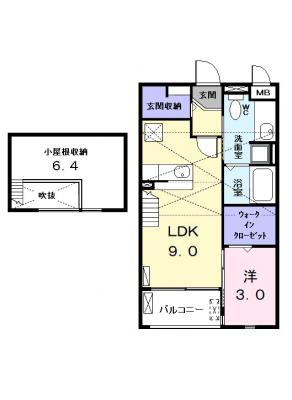 カサブランカ　エフ 2階