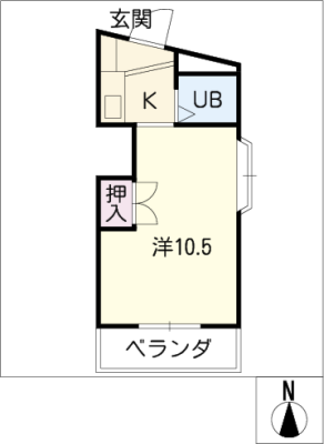 富士レイホービル第３ 4階