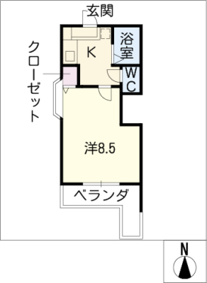 富士レイホービル第３ 4階
