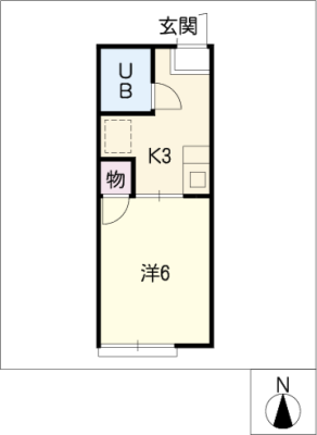 シティハイムいけぞの 2階