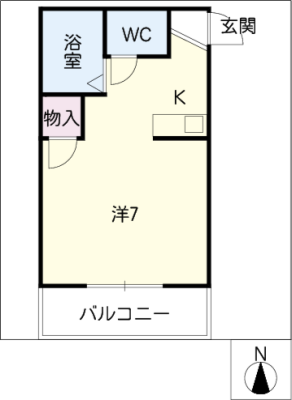 パストラル北山 1階